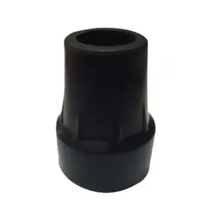 Crutch Ferrule, Black, 22 mm | MOBIAK